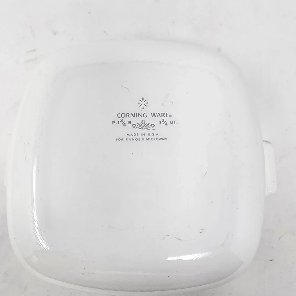 Vintage CorningWare Floral Bouquet Casserole Dish 1 3/4 QT P-1 3/4-B‎ With Lid